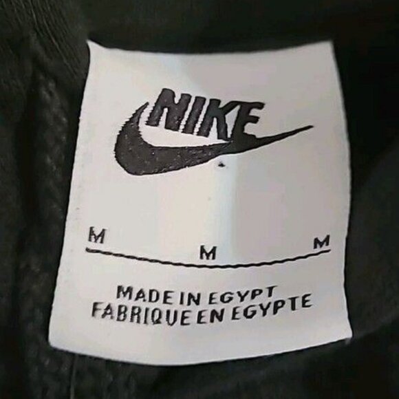 Nike Sportswear Men's Size Medium Heat Label Graphic Black Hoodie FB9052-010 New - Picture 6 of 7